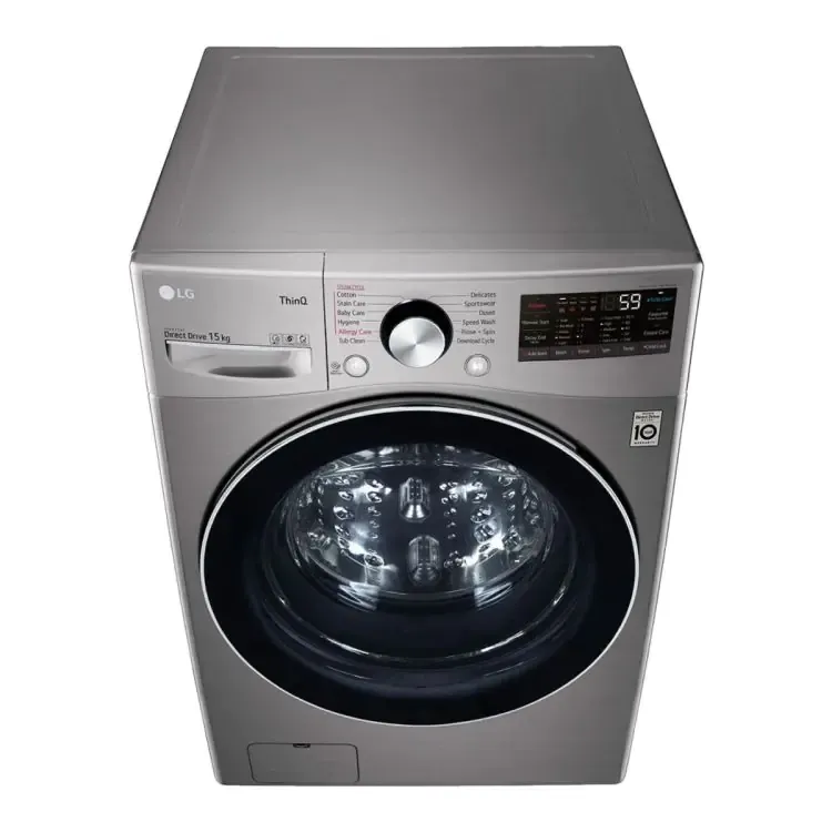 Machine à laver LG automatique - lavage 15kg et séchage 8kg - Super économe en énergie (A+++) - 6 mois garantie