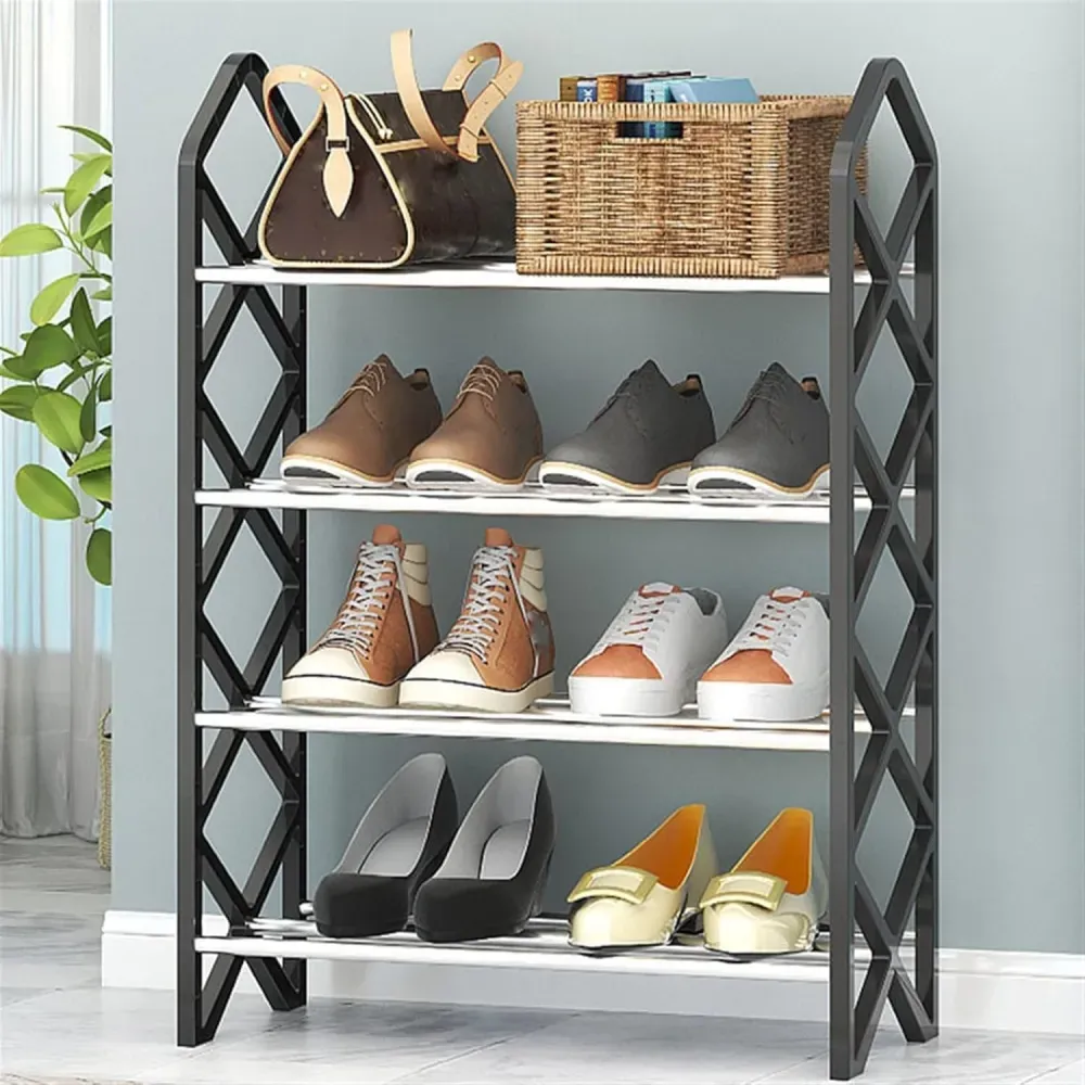 ETAGERE A CHAUSSURES A 4 NIVEAUX