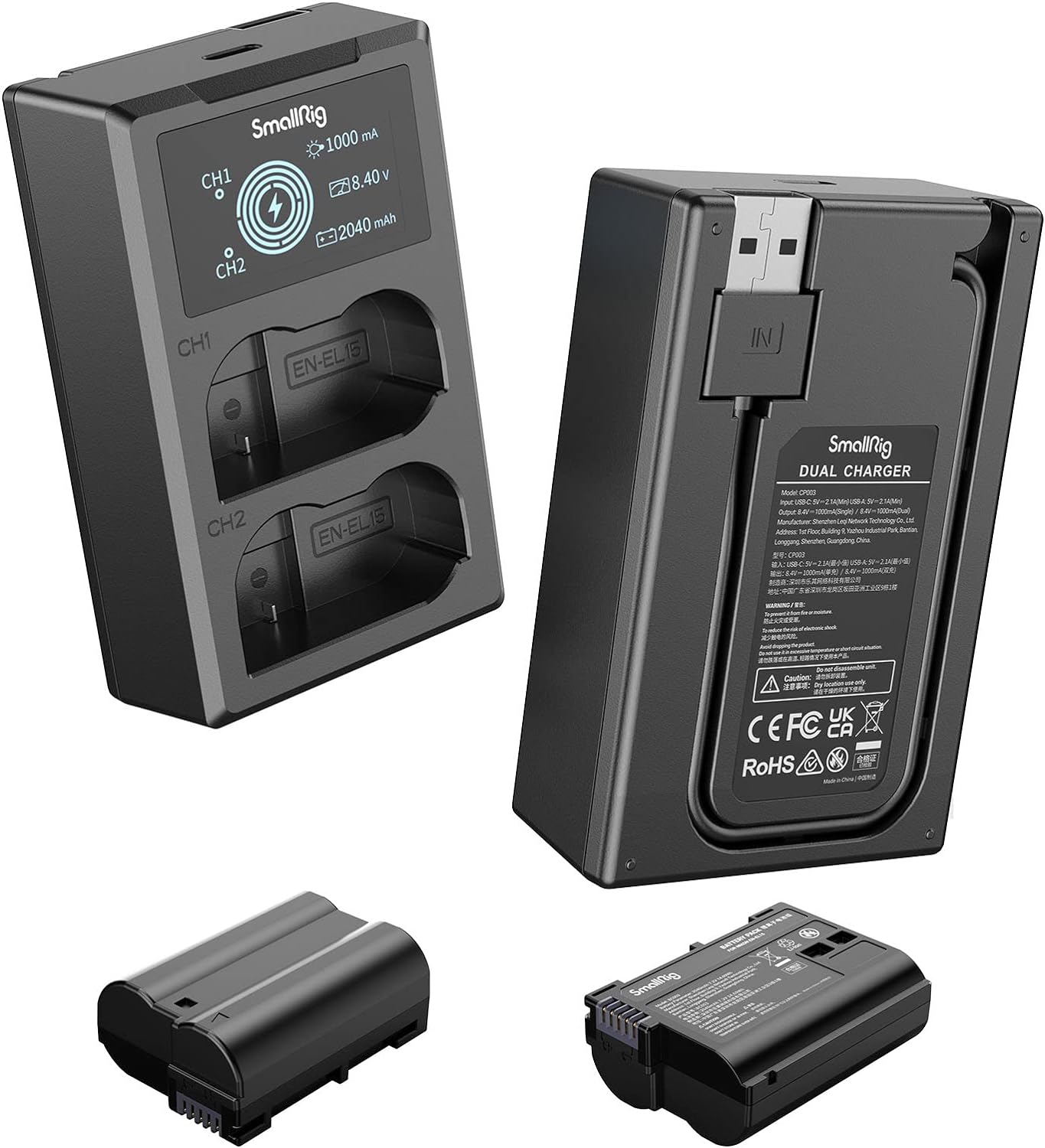 Kit batterie et chargeur d'appareil photo