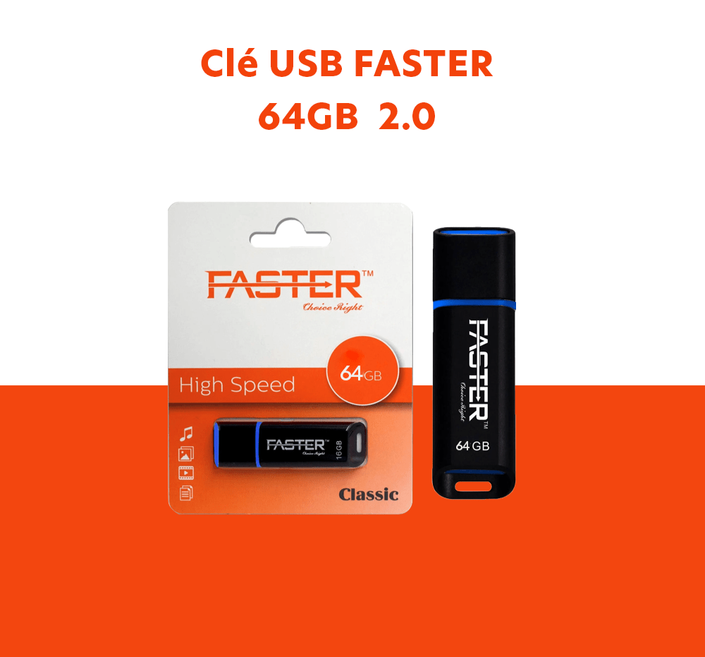 CLE USB 64GB FASTER