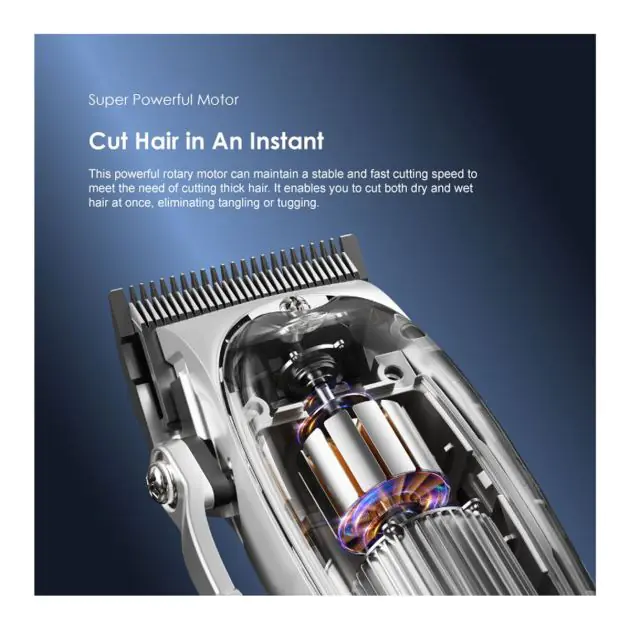 Tondeuse à cheveux professionnelle sans fil - Oraimo SmartClipper Pro - 240 minutes d'autonomie - Réf OCL-550 - Garanti 6 mois