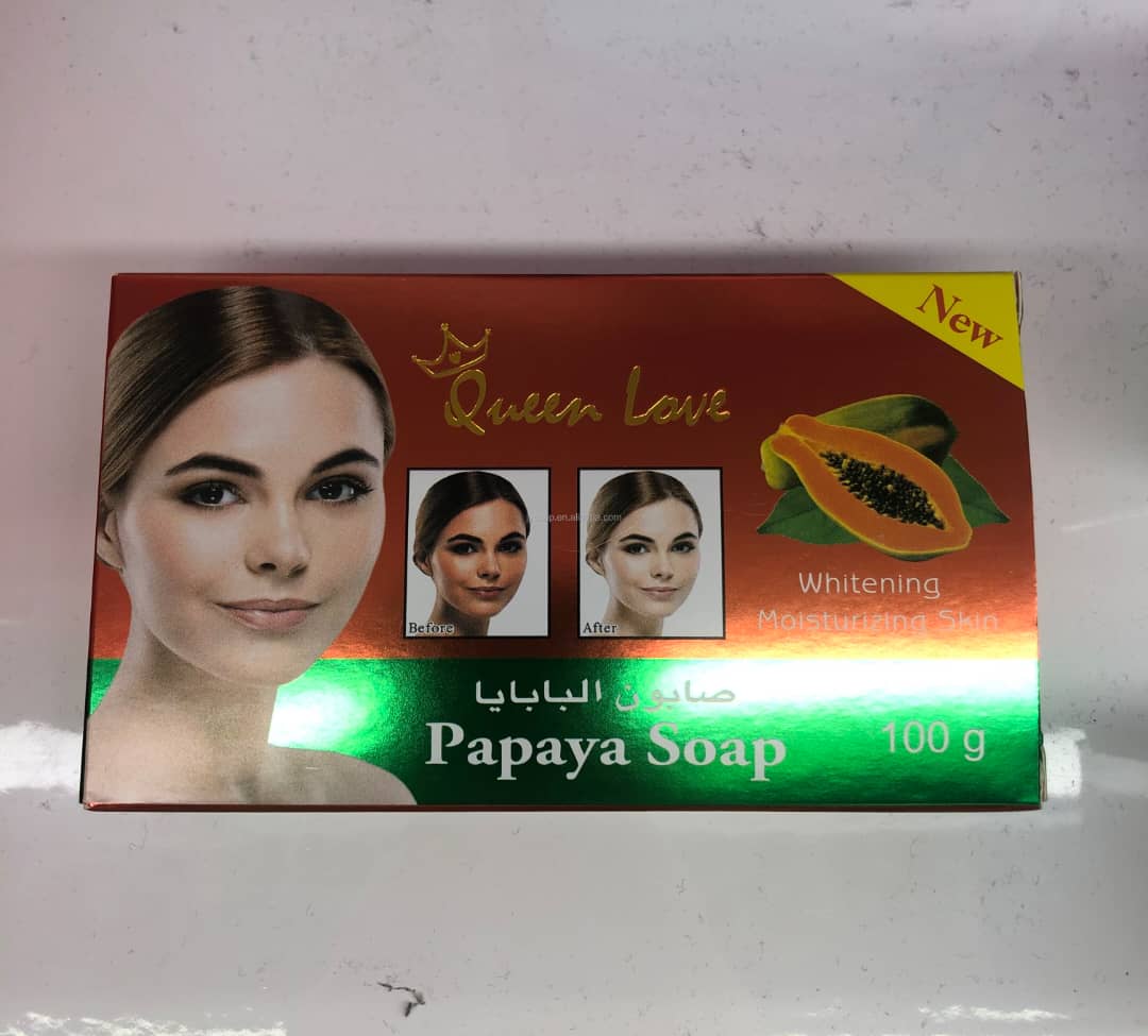 savon eclaircissant à la papaye soap