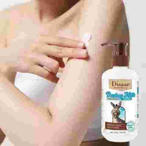 lotion hydratante au lait d’âne pour femmes.