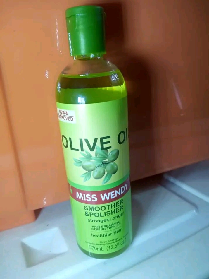Huile d'Olive Miss Wendy - Cheveux lisses et renforcés