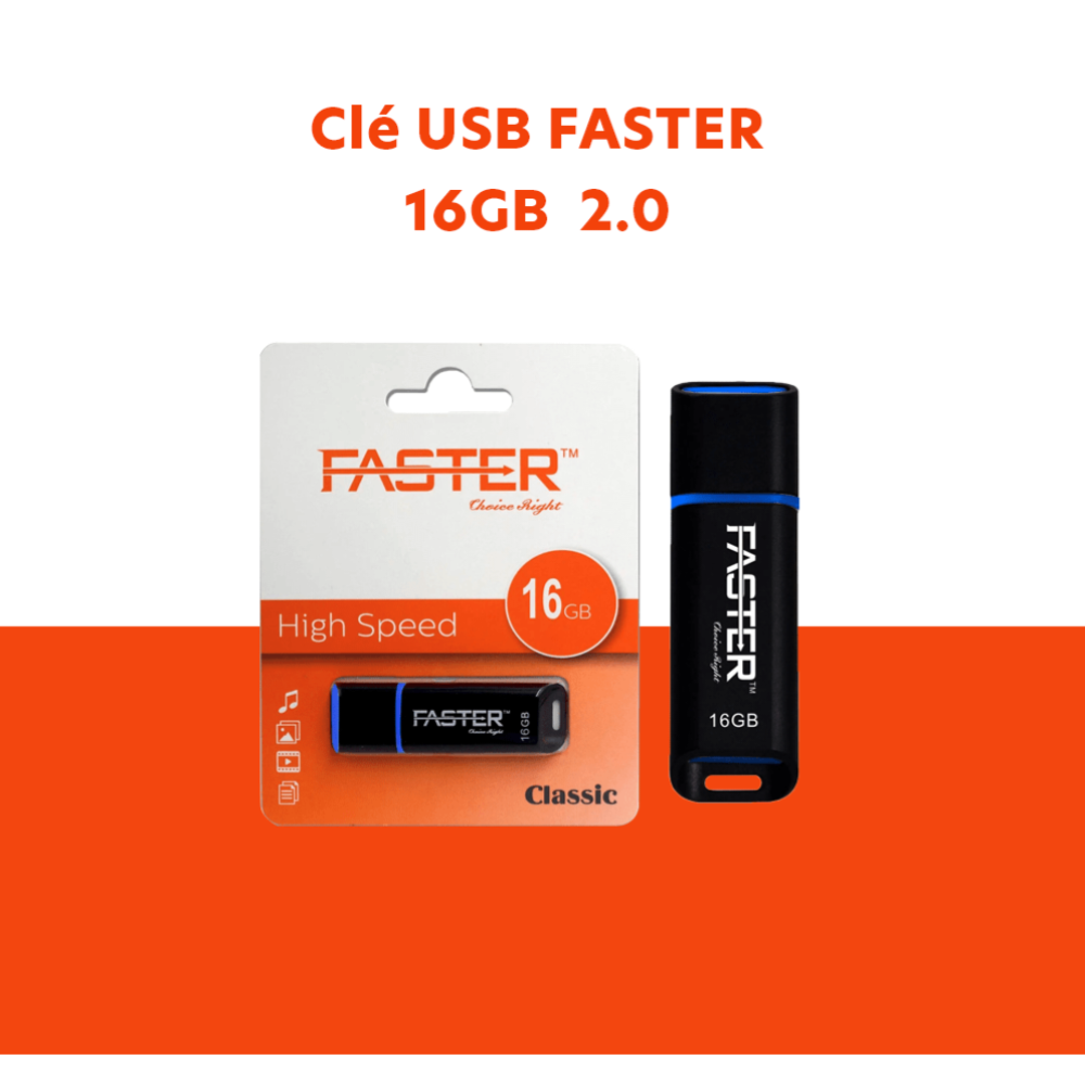 CLE USB 16GB FASTER