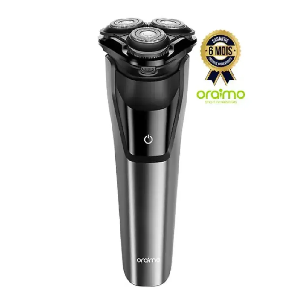 Ponceuse Oraimo  - Double rasoir électrique rotatif Ultra-mince  - Résistance à l'eau - OPC-RS20 - Garantie 6mois