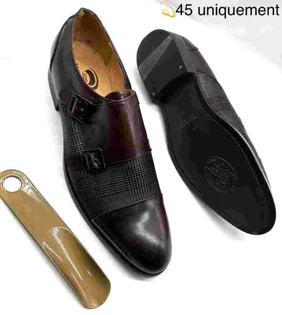 Chaussures Hommes double boucles – Mr Stone – Qualité premium
