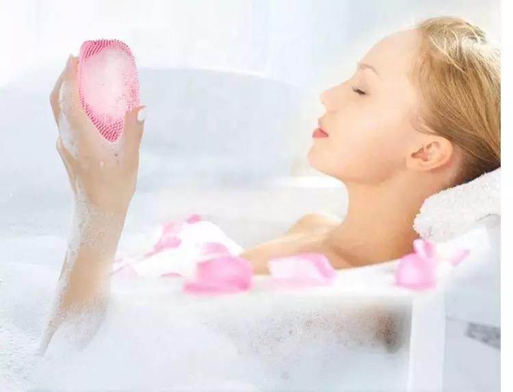 Brosse de bain en bulle