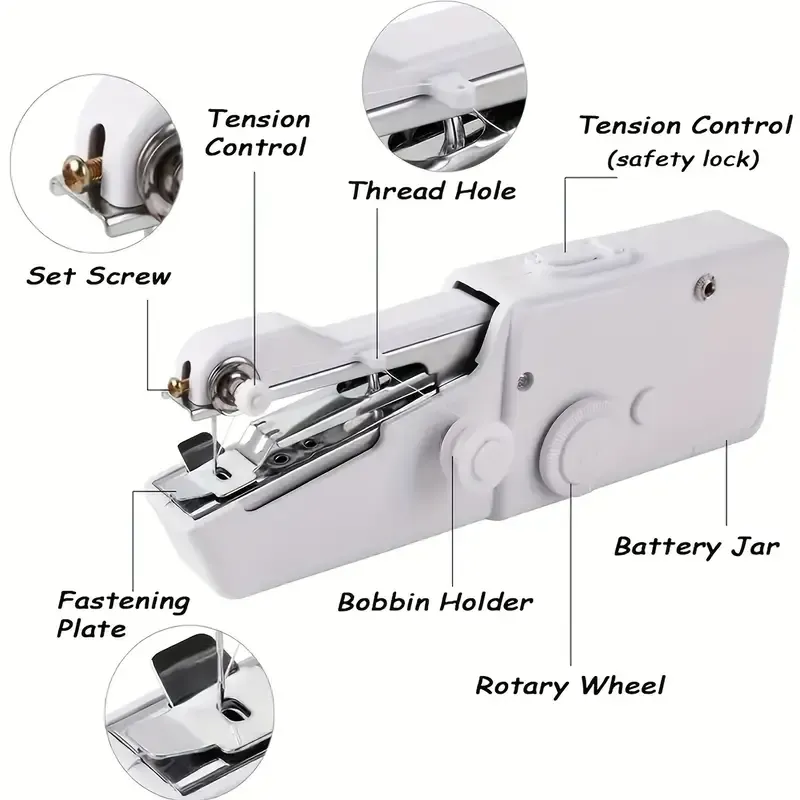 mini machine à coudre portable PM