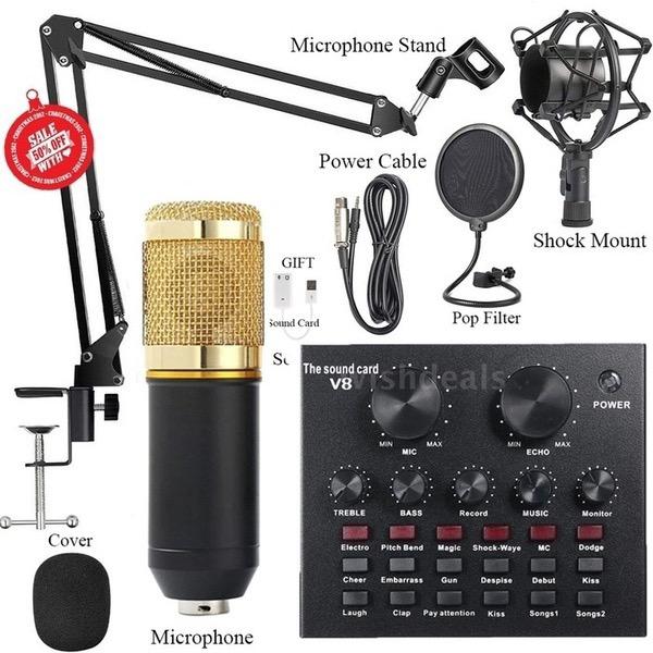 microphone à condensateur