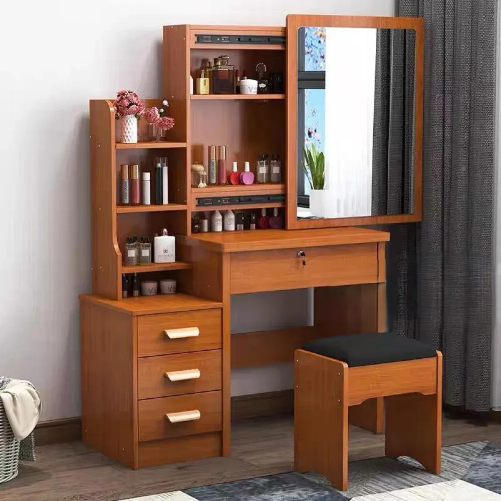 COIFFEUSE MODERNE AVEC GRAND MIROIR