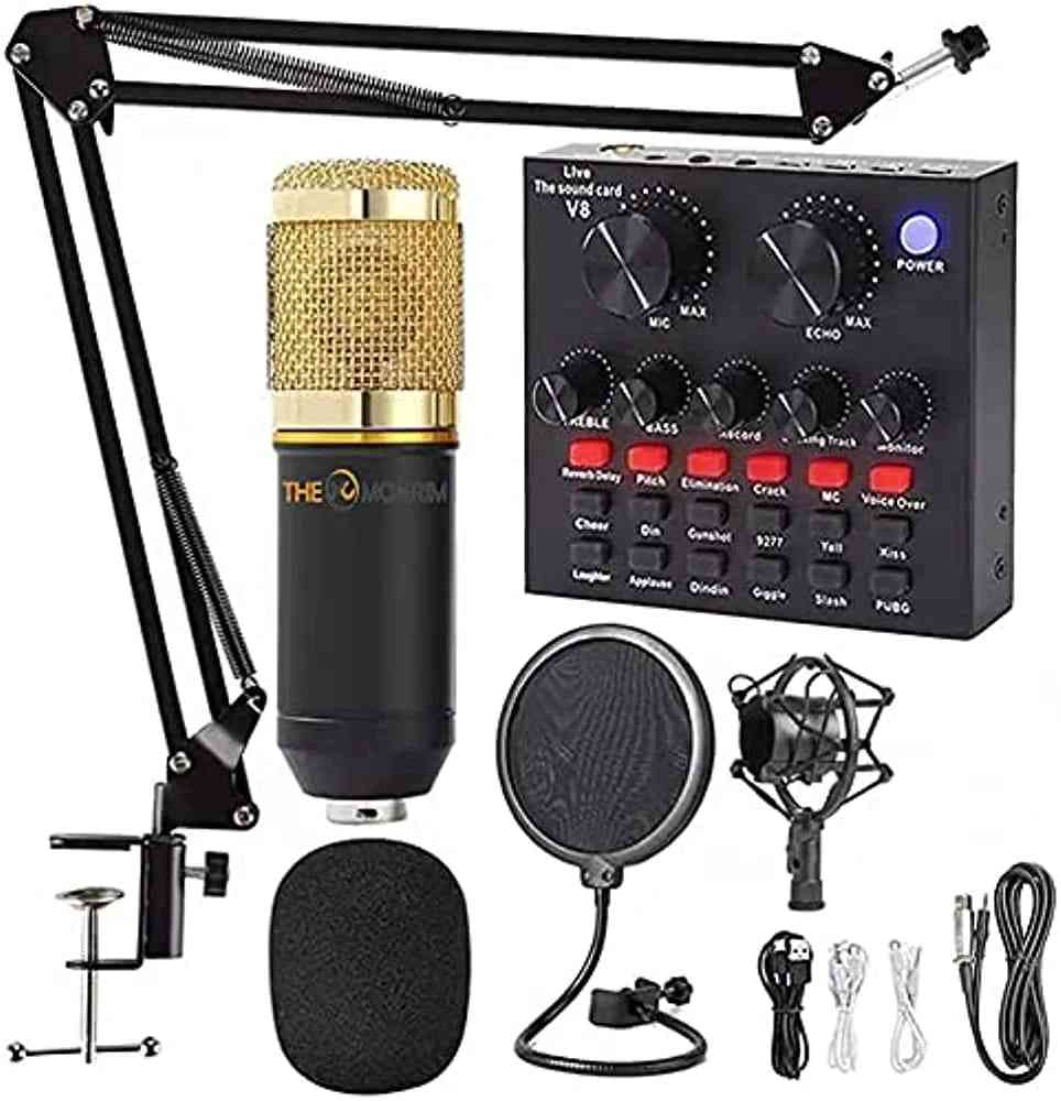 Mano Professonnel Microphone Studio USB Condensateur cardioide
