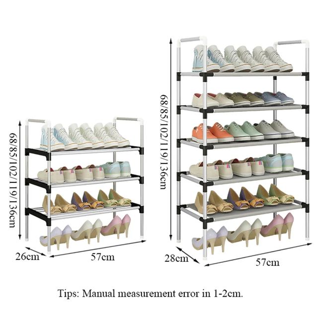 étagère de rangement pour chaussures 8 niveaux