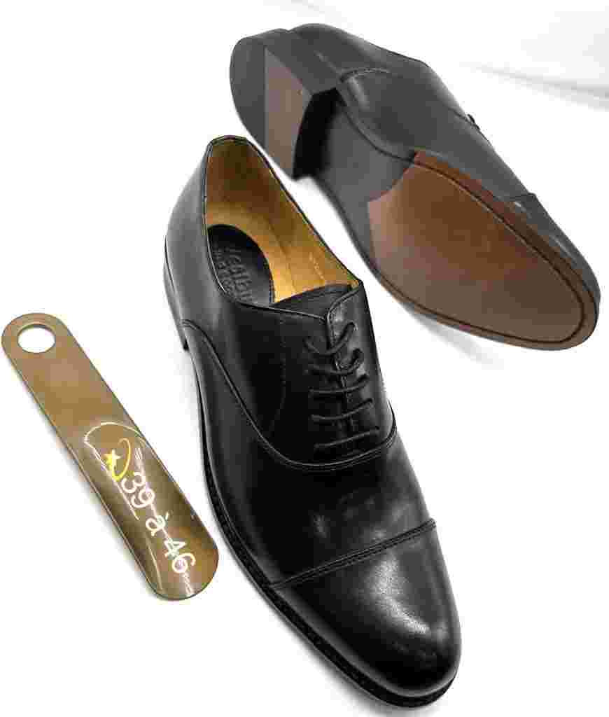 Crockett & Jones Hommes - Chaussures à lacets - Cuir Noir