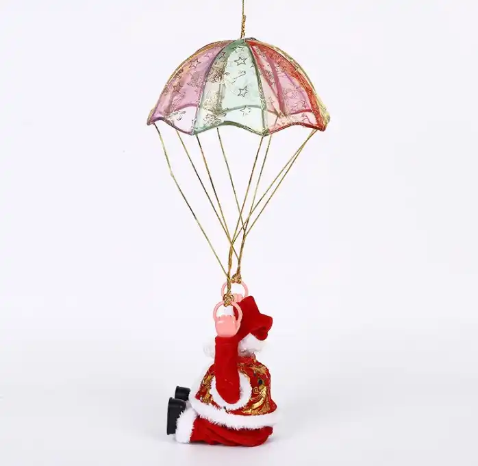 🔥 Parachute Musical Tumbling Père Noël