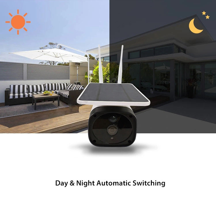 caméra de surveillance solaire