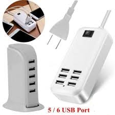 Station Chargeur adapteur Multi-Ports USB charge rapide
