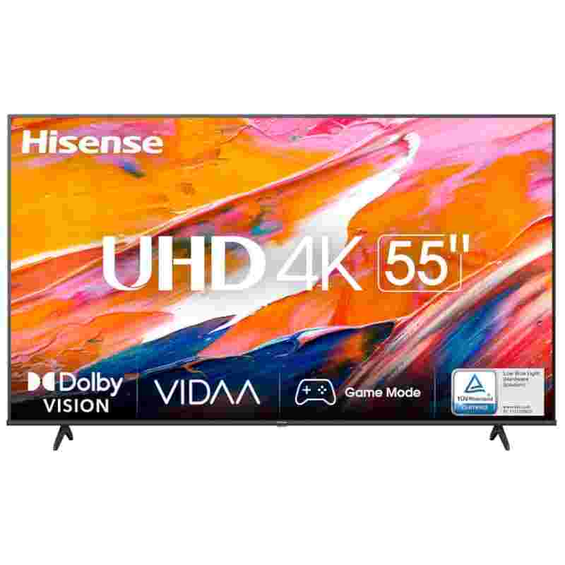 Smart Tv Hisense - 4K Ultra HD -Led- 55 pouces - Noire - 06 mois de garantie